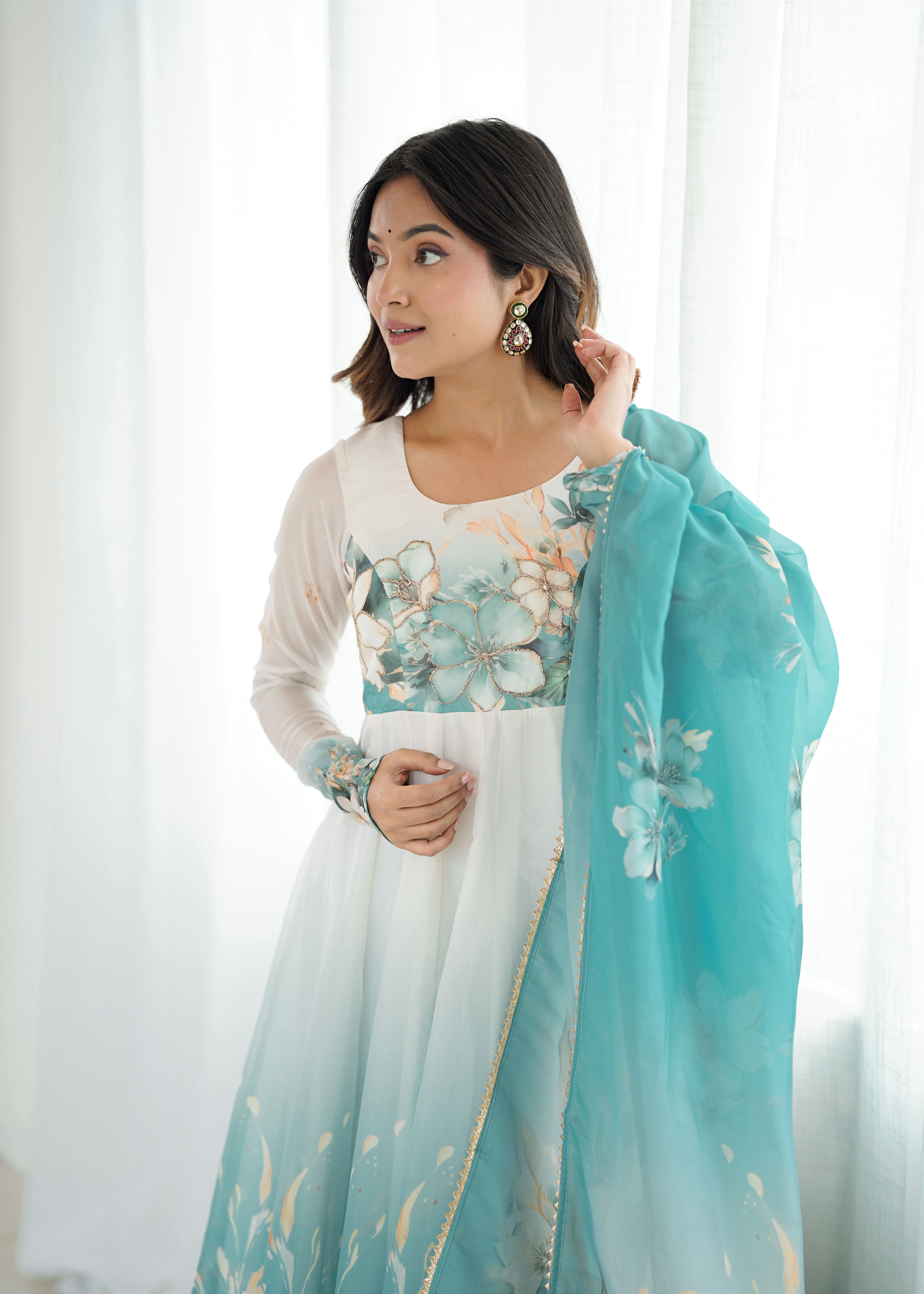 ANARKALI AND SUIT OF TRADITION